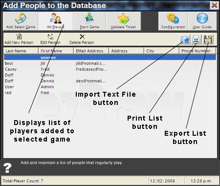 Player-- Import-exportc