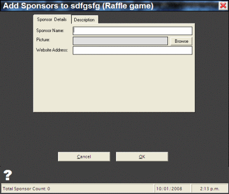 Sponsor Details